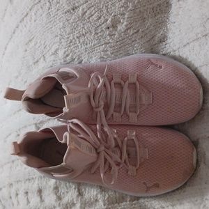 Pink Puma shoes